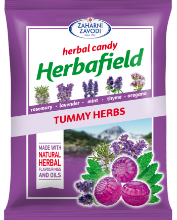 Dropsuri Herbafield cu complex de uleiuri naturale din plante (Tummy Herbs)75g